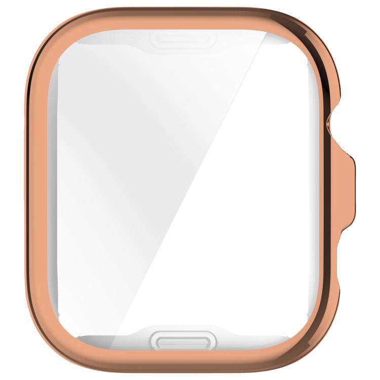For Huawei Watch Fit 4 Electroplated TPU Full Coverage Watch Protective Case(Rose Gold) by bashfashion