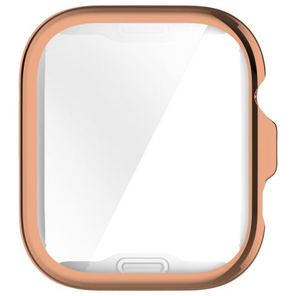For Huawei Watch Fit 4 Electroplated TPU Full Coverage Watch Protective Case(Rose Gold) by bashfashion