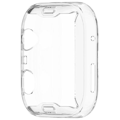 For Huawei Watch Fit 4 Electroplated TPU Full Coverage Watch Protective Case(Transparent) by bashfashion