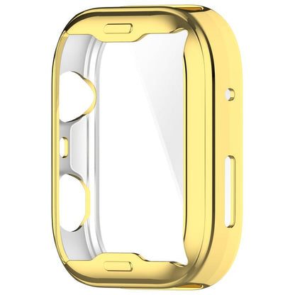 For Huawei Watch Fit 4 Pro Electroplated TPU Full Coverage Watch Protective Case(Gold) by bashfashion
