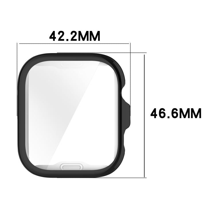 For Huawei Watch Fit 4 Electroplated TPU Full Coverage Watch Protective Case(Black) by bashfashion