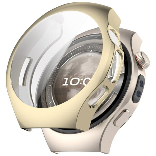 For Huawei Watch 5 42mm Electroplated TPU Full Coverage Watch Protective Case(Light Gold) by bashfashion