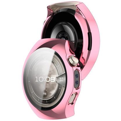 For Huawei Watch 5 42mm Electroplated TPU Full Coverage Watch Protective Case(Pink) by bashfashion