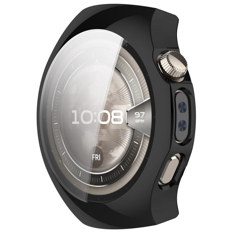 For Huawei Watch 5 42mm Electroplated TPU Full Coverage Watch Protective Case(Black) by bashfashion