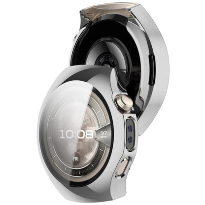 For Huawei Watch 5 42mm Electroplated TPU Full Coverage Watch Protective Case(Silver) by bashfashion