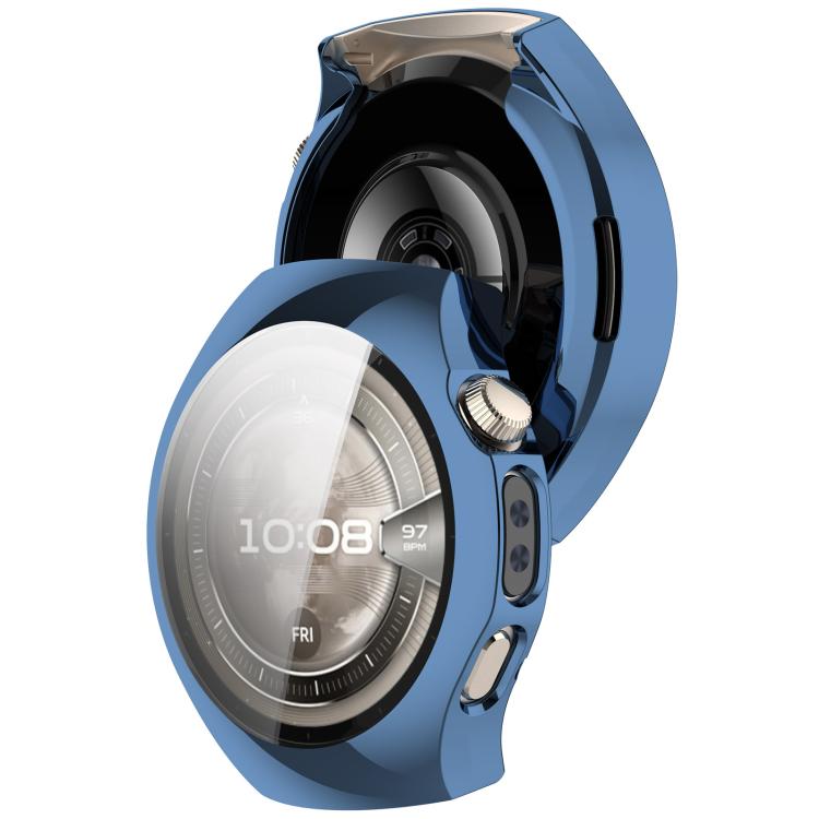 For Huawei Watch 5 46mm Electroplated TPU Full Coverage Watch Protective Case(Blue) by bashfashion