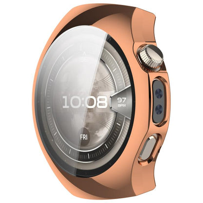 For Huawei Watch 5 46mm Electroplated TPU Full Coverage Watch Protective Case(Rose Gold) by bashfashion