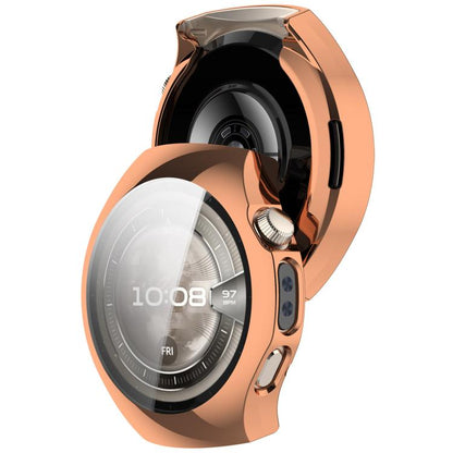 For Huawei Watch 5 46mm Electroplated TPU Full Coverage Watch Protective Case(Rose Gold) by bashfashion