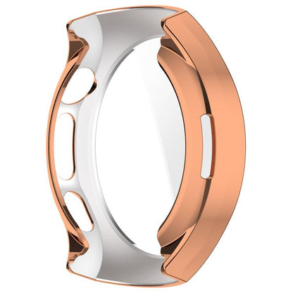 For Huawei Watch 5 46mm Electroplated TPU Full Coverage Watch Protective Case(Rose Gold) by bashfashion
