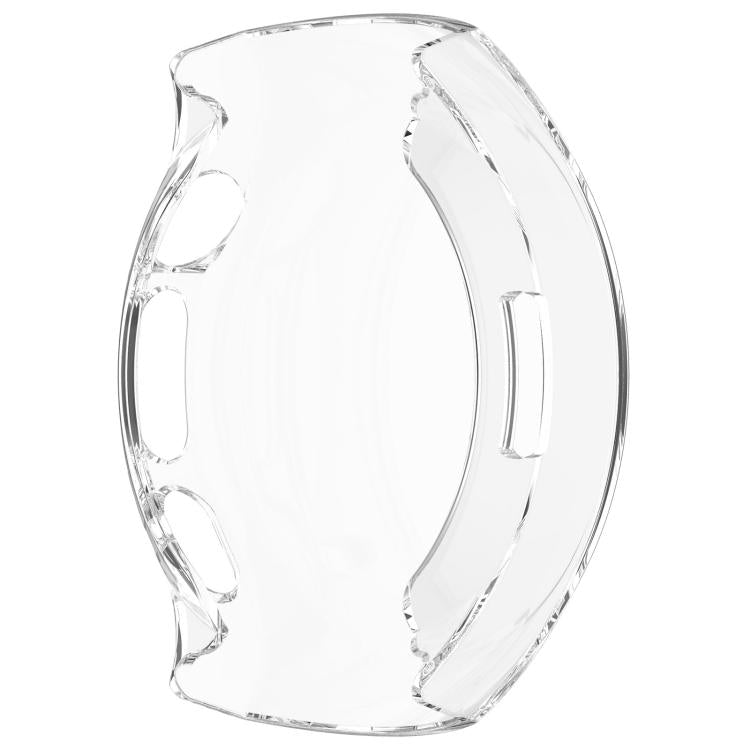 For Huawei Watch 5 46mm Electroplated TPU Full Coverage Watch Protective Case(Transparent) by bashfashion