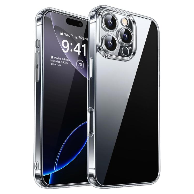 For iPhone 16 Pro Max Kalebol Highly Transparent PC Hybrid TPU Phone Case by Kalebol