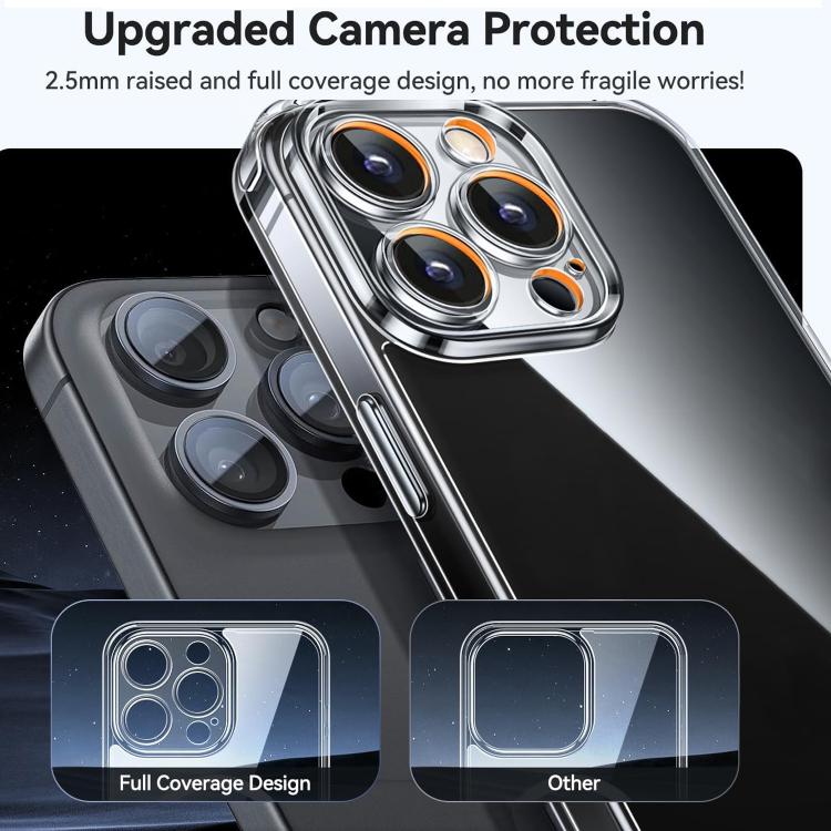 For iPhone 16 Plus Kalebol Highly Transparent PC Hybrid TPU Phone Case by Kalebol