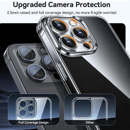 For iPhone 16 Pro Kalebol Highly Transparent PC Hybrid TPU Phone Case by Kalebol