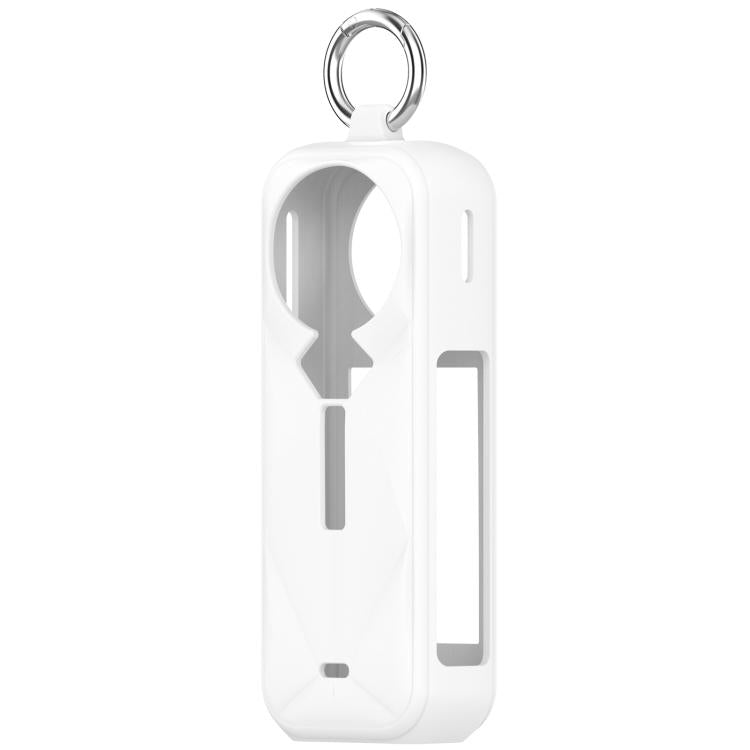 For Insta360 X5 Silicone Protective Case(White) by bashfashion