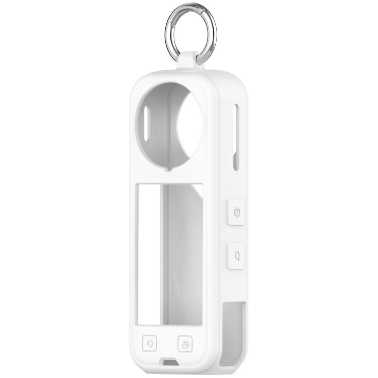 For Insta360 X5 Silicone Protective Case(White) by bashfashion
