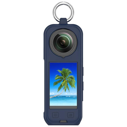 For Insta360 X5 Silicone Protective Case(Midnight Blue) by bashfashion