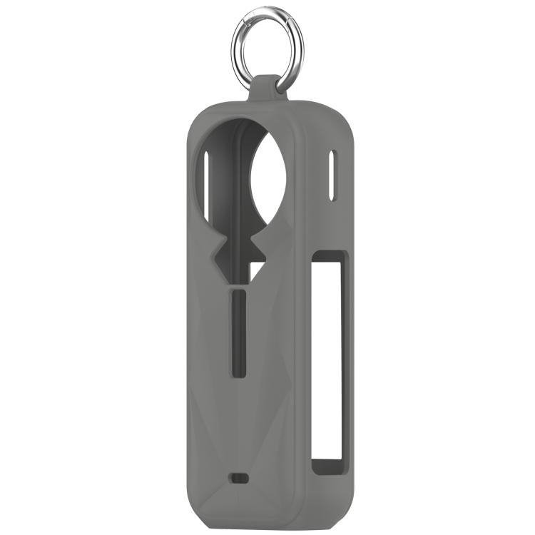 For Insta360 X5 Silicone Protective Case(Dark Gray) by bashfashion