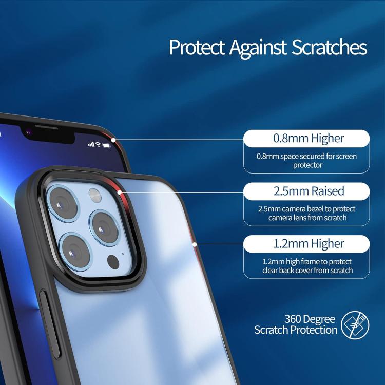 For iPhone 16 Pro Kalebol Gold Shield PC Hybrid TPU Phone Case(Transparent) by Kalebol