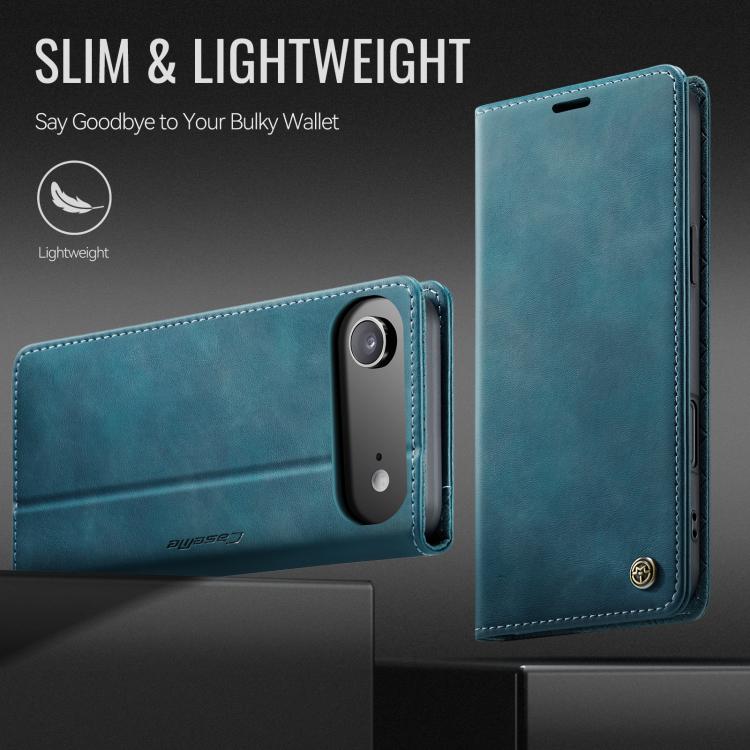 For iPhone Air CaseMe 033 Calf Leather Lining Microfibre RFID Blocking Phone Case(Green) by CaseMe