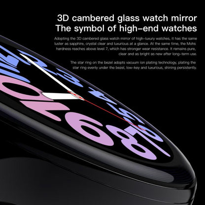 Sense 6 1.43 AMOLED Screen IP68 Waterproof Bluetooth Call Smartwatch Supports Health Monitoring(Pink) by bashfashion