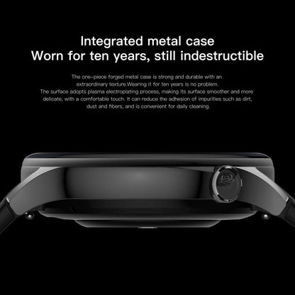 Sense 6 1.43 AMOLED Screen IP68 Waterproof Bluetooth Call Smartwatch Supports Health Monitoring(Black) by bashfashion