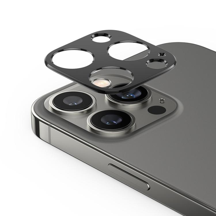 For iPhone 14 Pro Max Kalebol Metal Hollow Lens Protection Ring(Black) by Kalebol