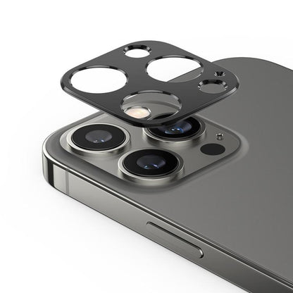 For iPhone 14 Pro Max Kalebol Metal Hollow Lens Protection Ring(Black) by Kalebol