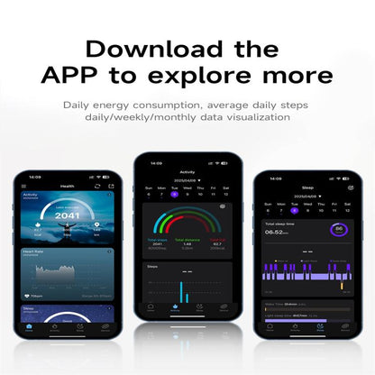 SY01 SIZE 8 Smart Ring, Support Heart Rate / Blood Oxygen / Sleep Monitoring / Multiple Sport Modes(Rose Gold) by bashfashion