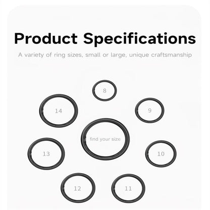 SY01 SIZE 10 Smart Ring, Support Heart Rate / Blood Oxygen / Sleep Monitoring / Multiple Sport Modes(Silver) by bashfashion