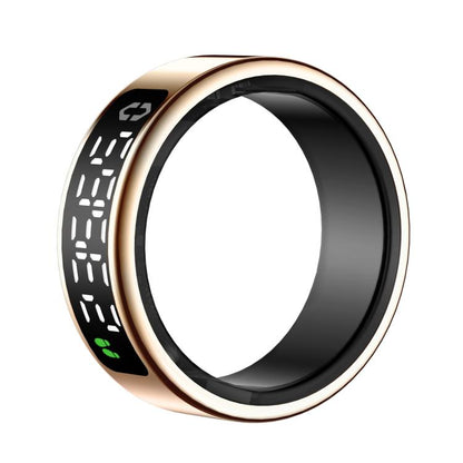 SY01 SIZE 11 Smart Ring, Support Heart Rate / Blood Oxygen / Sleep Monitoring / Multiple Sport Modes(Rose Gold) by bashfashion