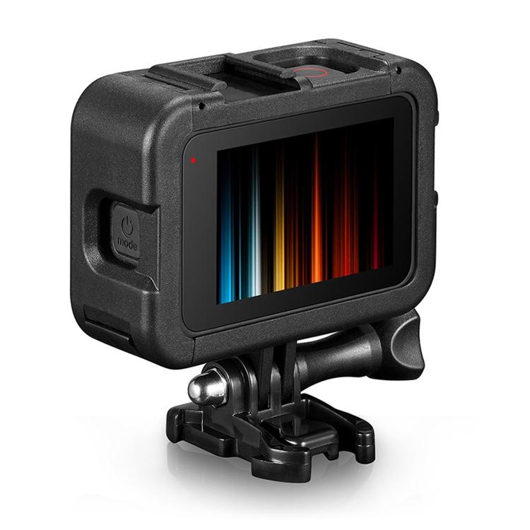 For GoPro HERO13 Black / HERO12 Black Dual Cold Shoes Frame Expansion PA Cage with Side Interface Cover by bashfashion