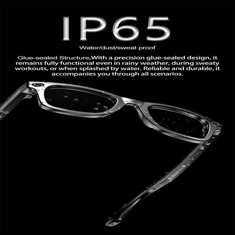 W600 Smart Glasses, Support AI Conversation / AI Photo Recognition / Bluetooth Call(White) by bashfashion