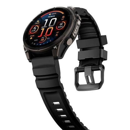For Gamin 26mm Wild Trail Sport Silicone Watch Band(Black) by bashfashion