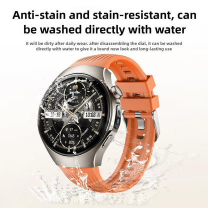 For Huawei Watch 5 46mm Vertical Silicone Watch Band(Wine Red) by bashfashion