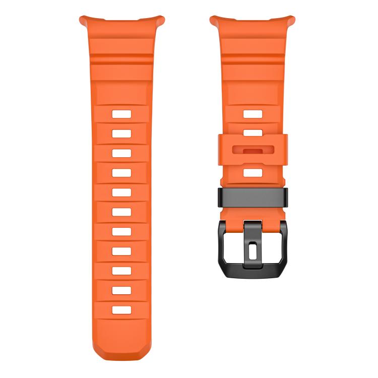 For Samsung Galaxy Watch Ultra 47mm / Ultra 2025 Wild Trail Silicone Sports Watch Band(Orange) by bashfashion
