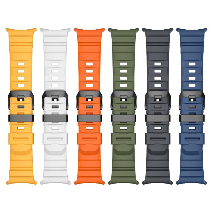 For Samsung Galaxy Watch Ultra 47mm / Ultra 2025 Wild Trail Silicone Sports Watch Band(Orange) by bashfashion