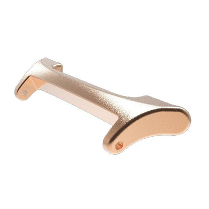 For Samsung Galaxy Watch Ultra 2025 20mm One Pair Metal Head Watch Band Connector(Rose Gold) by bashfashion