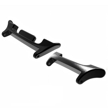 For Samsung Galaxy Watch Ultra 2025 22mm One Pair Metal Head Watch Band Connector(Black) by bashfashion