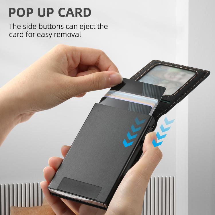 For Google Pixel 10 Suteni H19 Litchi Grain 2-in-1 Removable Card Box Back Phone Case(Black) by Suteni