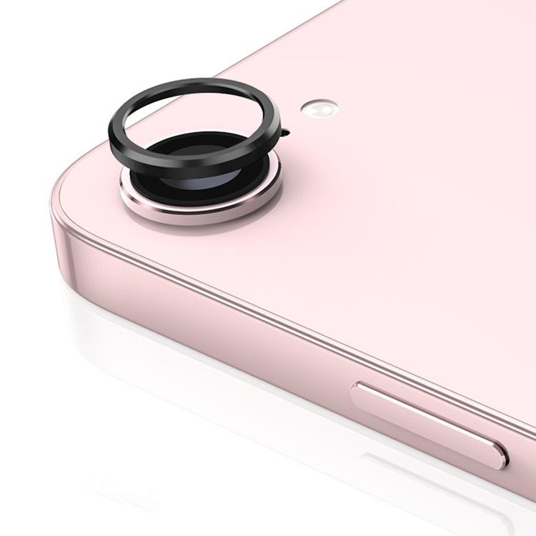 For iPhone 16e Kalebol Metal Hollow Lens Protection Ring by Kalebol