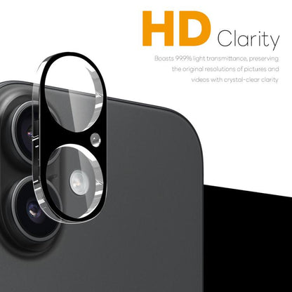 For iPhone 17 NORTHJO Camera Lens Protector 3D HD Tempered Glass Film(Black) by NORTHJO