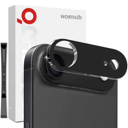 For iPhone Air NORTHJO Camera Lens Protector 3D HD Tempered Glass Film(Black) by NORTHJO