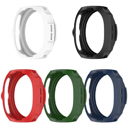 For Samsung Galaxy Watch8 Classic 46mm Hollow Armor Protector TPU Watch Protective Cover(Midnight Blue) by bashfashion