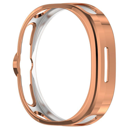For Samsung Galaxy Watch8 Classic / Ultra 2 Electroplated TPU Watch Protective Case(Rose Gold) by bashfashion