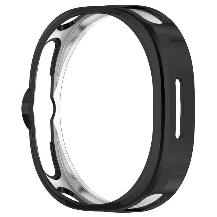 For Samsung Galaxy Watch8 Classic / Ultra 2 Electroplated TPU Watch Protective Case(Black) by bashfashion