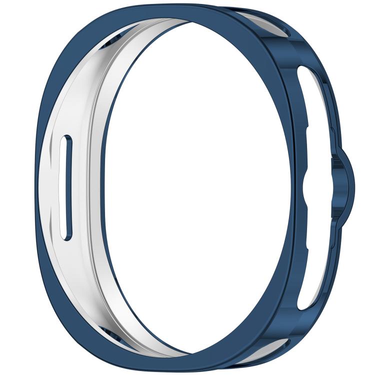 For Samsung Galaxy Watch8 Classic / Ultra 2 Electroplated TPU Watch Protective Case(Blue) by bashfashion