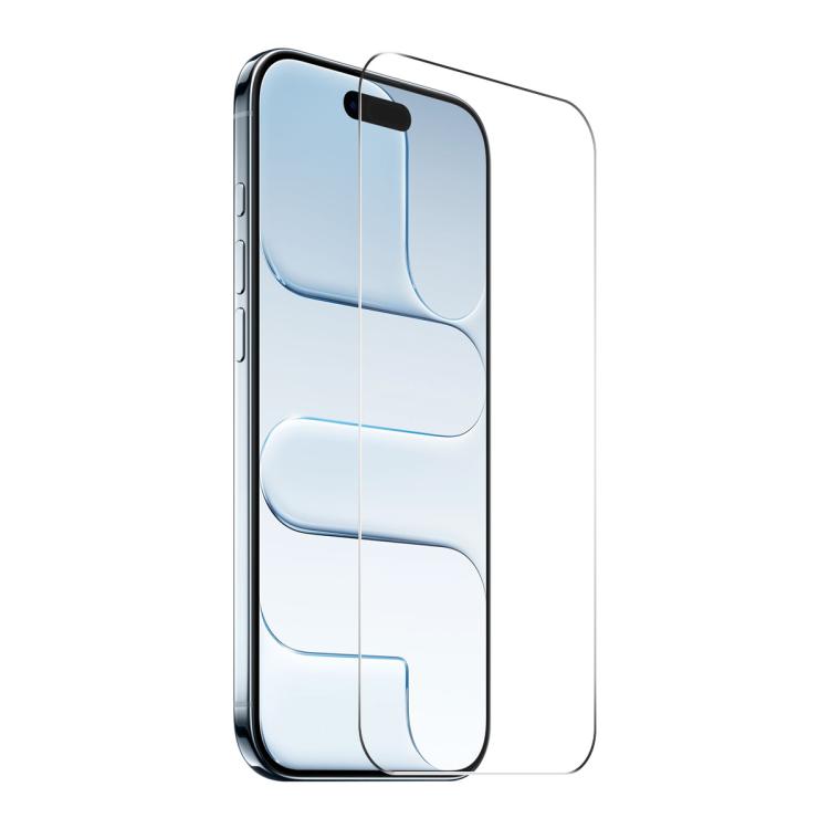 For iPhone Air ENKAY Thickened Glue No White Edge 9H Big Arc Edge High Aluminum-silicon Tempered Glass Film by ENKAY