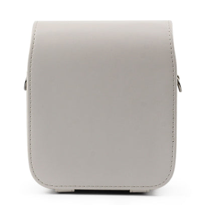 Full Body Camera PU Leather Case Bag with Strap for Fujifilm Instax Square SQ20(White) by bashfashion