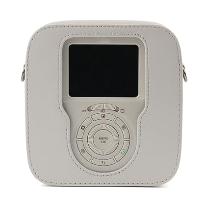 Full Body Camera PU Leather Case Bag with Strap for Fujifilm Instax Square SQ20(White) by bashfashion