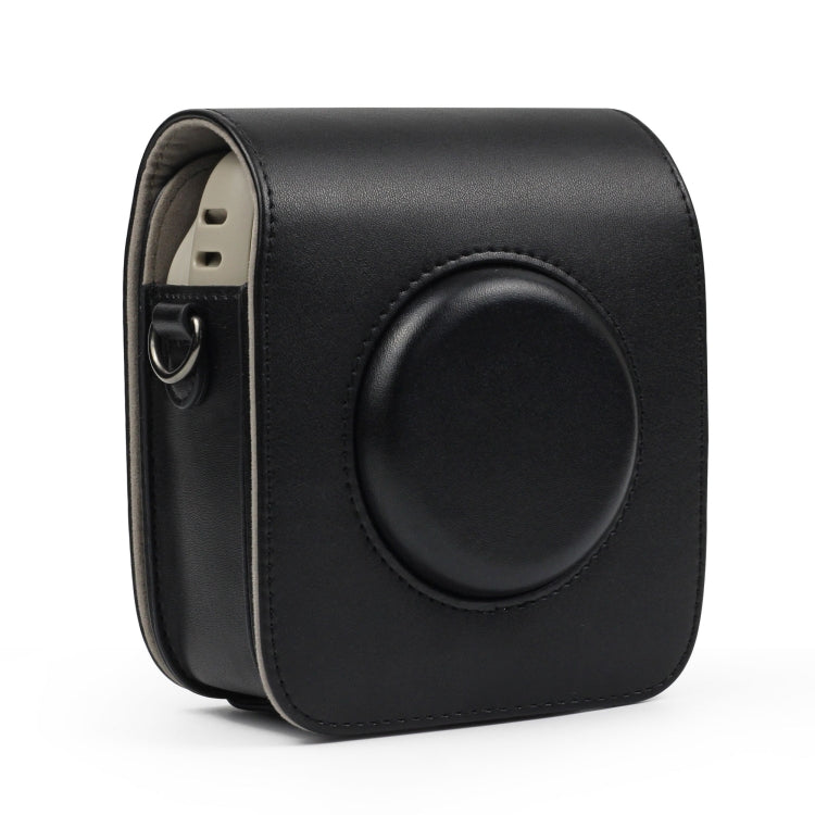 Full Body Camera PU Leather Case Bag with Strap for Fujifilm Instax Square SQ20(Black) by bashfashion